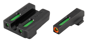 Truglo TFX Pro Black Tritium Fiber Optic Handgun Sights