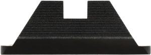 Night Fision Optics Ready Stealth Square-Notch Pistol Night Sight Glock 19/45/47/48 Blank Front Blank Rear w/ COA Optic