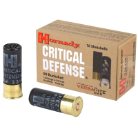 Hornady Critical Defense 12 GA 2.75" #00 Buck 10rd Box