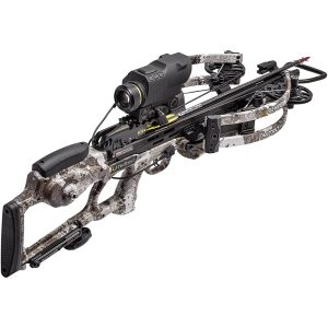 TenPoint Nitro 505 Xero Crossbow, Veil Alpine - 505 FPS - Equipped with Garmin Xero X1i Rangefinding Scope + ACUslide Cocking & De-Cocking System - Reverse-Draw Design