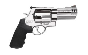 Smith & Wesson Model 500 4" 5rd 500 S&W Magnum Revolver, Stainless Steel - 163504
