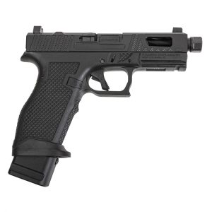 PSA Sabre Dagger Full Size - S 9mm Pistol, Threaded Barrel, W/Mag Extensions, Black