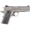 Colt 1911 Lightweight Officer 45 ACP Pistol 4.25" Barrel 7+1 Round Stainless Slide Gray/Black Grip Cerakote Frame
