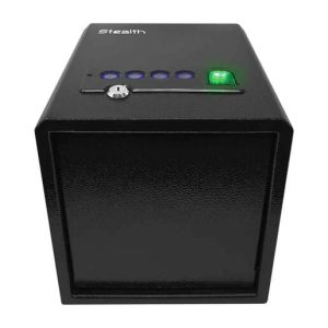 Stealth Safes Biometric Handgun Hanger 5 Gun Pistol Safe - Black