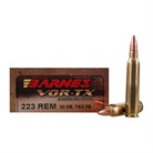 Barnes Vor-Tx 223 Remington Ammo - Vor-Tx 223 Remington 55gr Tsx Flat Base 20/Box