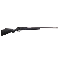 Weatherby Mark V Accumark Bolt Action Rifle 338 Lapua - 26" - Black