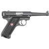 Ruger Mark IV Standard 22LR Pistol 4.75" Barrel 10+1 Round Black Grip Anodized Black Frame