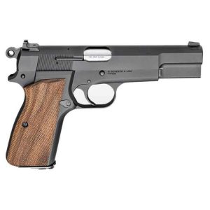 Springfield Armory SA-35 9mm Luger 4.7in Blued/Wood Pistol - 15+1 Rounds - Black