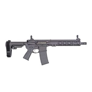LWRC International LWRC ICMKII 5.56mm 12"Bbl 1/10 1/2x28 Black Pistol w/SBA3 Brace ICMKIIP5B10SBA3