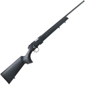CZ USA 457 American Suppressor Ready 22 Long Rifle Blued Bolt Action Rifle - 20.5in - Black