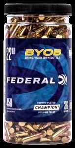 Federal Champion BYOB .22 LR 36 Grain Rimfire Ammo