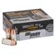 SIG SAUER Elite V-Crown .380 ACP 90 Grain Jacketed Hollow Point Brass Cased Centerfire Pistol Ammo 20 Rounds