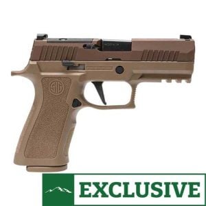 Sig Sauer P320 XCARRY 9mm Luger Flat Dark Earth Pistol - 21+1 Rounds - Tan