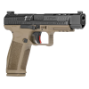 Canik METE SFx 9mm Luger Pistol 5.2" Barrel 20+1 Round Black Slide Flat Dark Earth Grip Flat Dark Earth Frame