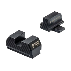 NIGHT FISION Blacked Out Stealth Optic Height Sights for Sig P365/P320 (SIG-180-240-238-ZXZX)