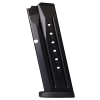 Smith & Wesson 3008590 M&P M2.0 Compact Magazine 9mm 15 Round Steel Black Finish Magazine