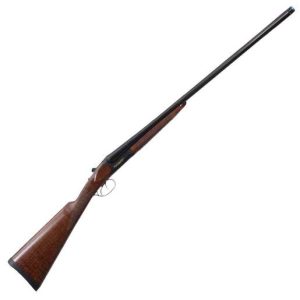 Weatherby Orion SxS Matte Blued 12 Gauge 3in Side by Side Shotgun - 28in - Brown