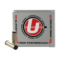 Underwood Ammo 38 Special 150gr Lead Wadcutter Black Cherry Coated Nickel Plated Brass 20 Rounds