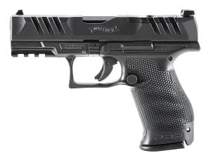 Walther PDP Compact 4" OR 10 Round 9mm Pistol, Black - 2854686