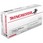 Usa White Box 7.62x39mm Rifle Ammo - 7.62x39mm 123gr Full Metal Jacket 20/Box