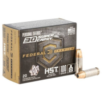 Federal Personal Defense HST 30 Super Carry 100 Grain JHP Ammunition (20 Rounds)