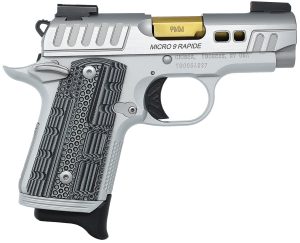 Kimber Micro 9 Rapide Dawn 9mm 3.15" 7rds, Silver