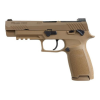 Sig Sauer 320F9M17MSMA P320 M17 *MA Compliant 9mm Luger 4.70" 10+1 Coyote PVD Coyote Polymer Grip