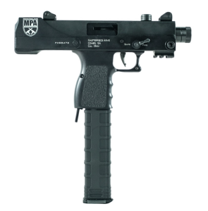 Masterpiece Arms Defender Top Cocking TB 9mm Pistol 5.5", Blk - MPA30T