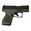 Taurus GX4 1-GX4M93BO Pistol 9mm Luger 3.06" Barrel 11+1 SAO OD Green Frame, Serrated Green Slide, Black DLC Barrel.