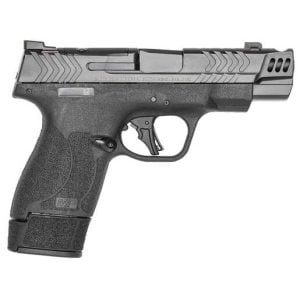 Smith & Wesson Performance Center M&P9 Shield Plus Carry Comp 9mm Luger 4in Black Pistol - 15+1 Rounds Compact