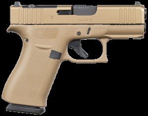 GLOCK 43X MOS Coyote Semi-Auto Pistol