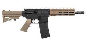 PSA 8.5" 300 Blackout Nitride 7" Lightweight Hex MLOK Classic Stealth HAR-15 Pistol, FDE