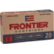 Hornady Frontier 5.56x45mm NATO 62 grain Full Metal Jacket Brass Cased Centerfire Rifle Ammo 20 Rounds