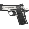 Colt Combat Elite Defender 45 ACP Pistol 3" Barrel 7+1 Round Stainless Slide Black Grip Stainless Frame