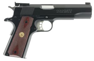 Colt Gold Cup National Match 45 ACP 8+1 Round Semi Auto Hammer Fired Pistol, Blue - O5870A1