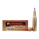 Barnes Vor-Tx 308 Winchester Ammo - Vor-Tx 308 Winchester 168gr Ttsx Boat Tail 20/Box