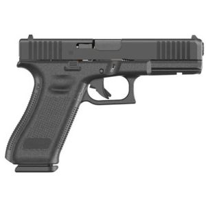 Glock G17 V 9mm Luger 4.49in Black nDLC Pistol - 10+1 Rounds