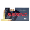 Hornady 300 Blackout 190 gr Subsonic Sub-X 20/Box