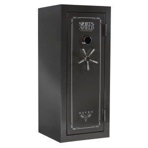 Sports Afield SECSA5925HX Haven Electronic Keypad/Key Entry Dark Gray Metallic Steel Holds 24 + 4 59 in H x 25 in W x 24 in D Fireproof- Yes , Gun Safe