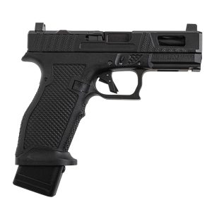 PSA Sabre Dagger Full Size - S 9mm Pistol, Spiral Fluted Barrel, W/Mag Extensions, Black