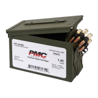PMC Bronze .50 Bmg Fmj Boat Tail 660 Grain 100 Rounds