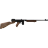 Thompson 1927A1 Deluxe Semi Automatic Rifle 45 ACP 18" Blued Threaded Barrel Blued Frame Walnut Pistol Grip