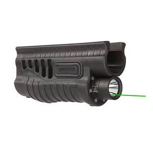 Nightstick SFL-13GL for Remington 870 / TAC-14 Black Shotgun Forend Light Accessory with Green Laser