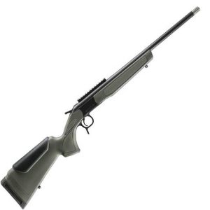CVA Scout Spur 28 Gauge 2 3/4in Blued/OD Green Single Shot Break Action Shotgun - 22in - Black