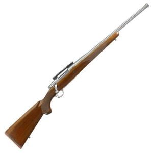 Ruger Hawkeye Hunter 308 Winchester Stainless/Walnut Bolt Action Rifle - American Walnut