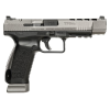 Canik TP9SFx 9mm Luger Pistol 5.2" Barrel 20+1 Round Tungsten Slide Black Grip Black Frame