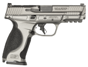 Smith & Wesson M&P9 2.0 Metal 9mm Pistol 4.25" 17rd OR, Tungsten - 13194