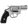 Ruger 5737 SP101 Standard 38 Special 2.25 5 Round Black Rubber Grip Stainless Steel