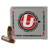 Underwood 9mm Luger Ammo 115 Grain Lehigh Xtreme Penetrator Fluted Lead Free Box of 20
