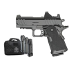 Springfield 1911 DS Prodigy 3.5 Compact 9mm Gear-Pac with Viridian RFX-11 Green Dot, 4 Magazines and Pistol Bag